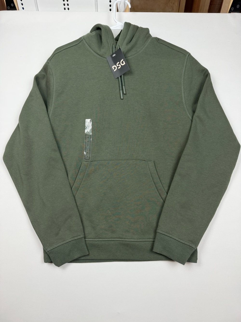 DSG Olive Hoodie with Front Pocket